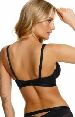 Figi damskie czarne 2412