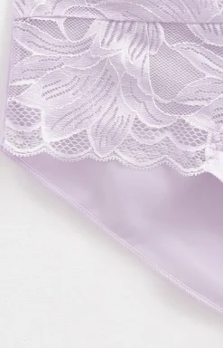 Conte Figi Hipster - Figi damskie hipster lawendowe Fleur De Lis TP7139
