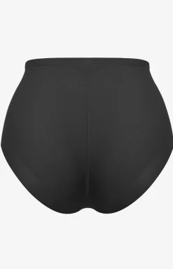 Figi damskie modelujące czarne z wysokim stanem Sibilla Microshape