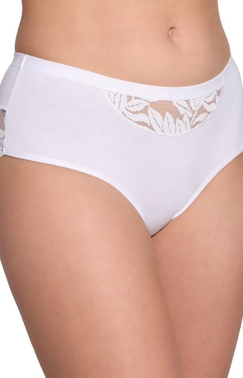Damskie Gabidar Figi, Stringi, Panty|Figi Damskie - Figi daskie z koronką białe 215