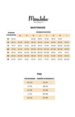 Momtobe Bielizna Ciążowa|Biustonosz Koronkowy - Figi koronkowe beżowe Unique