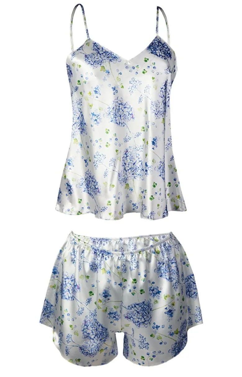 Flowers komplet satynowy DK-KK 002