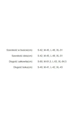 Gładka bawełniana koszulka damska granatowa Jakina