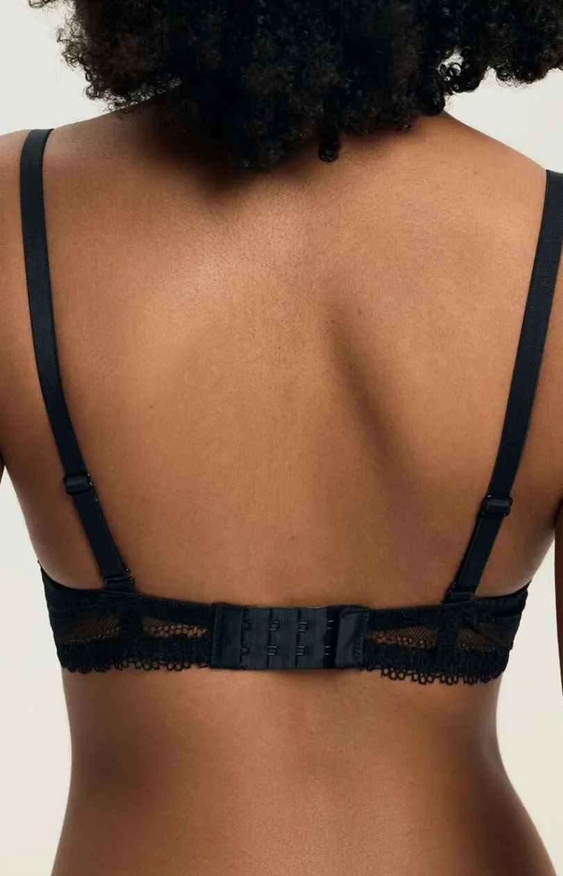 Henderson Biustonosz Koronkowy|Bielizna Plus Size - Gładki biustonosz push-up z odpinanymi ramiączkami Julietta 23444-99X