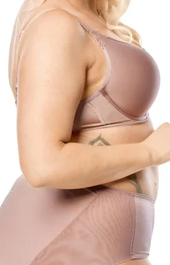 Mefemi Biustonosze Minimizer|Bielizna Plus Size - Gładki biustonosz usztywniany minimizer Anita