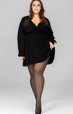 Mona Queen Size Rajstopy Klasyczne|Rajstopy Plus Size - Gładkie rajstopy damskie plus size Sofia 40 DEN
