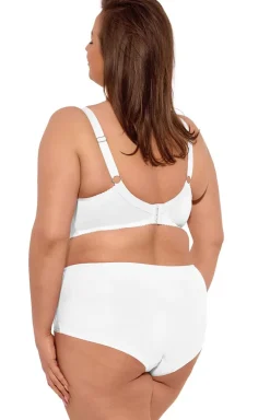 Gaia biały biustonosz półusztywniany semi-soft Maja Maxi 1300