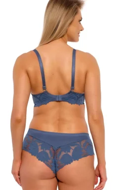 Gaia biustonosz push-up niebieski Sophia Art.1225