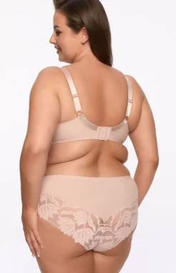 Gaia biustonosz półusztywniany semi-soft różowy Keto 1134 Maxi
