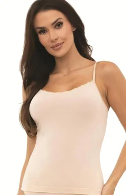 Gatta podkoszulek damski jasnobeżowy 43138 Cami Romance