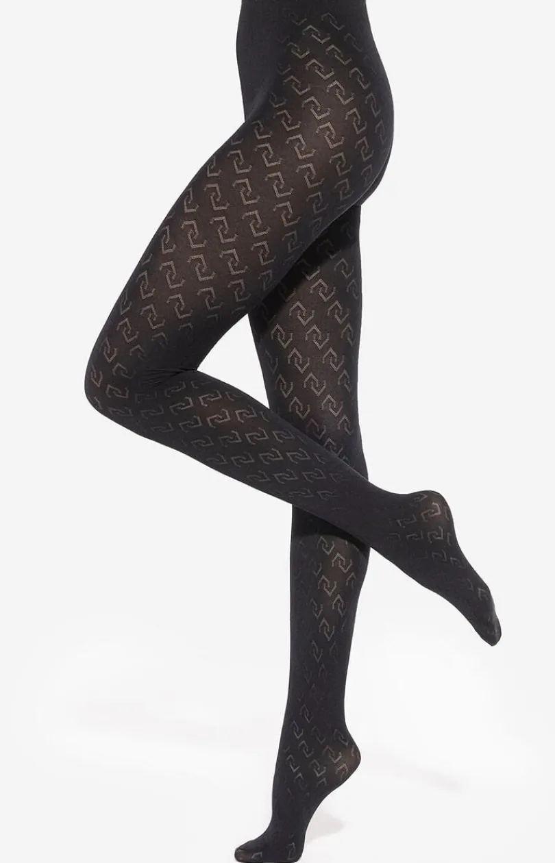 Gatta Rajstopy|Rajstopy Plus Size - rajstopy damskie czarne plus size Loretta wz.15 50 DEN