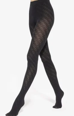 Gatta Rajstopy|Rajstopy Plus Size - rajstopy damskie czarne plus size Loretta wz.15 50 DEN