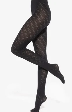 Gatta Rajstopy We Wzory|Rajstopy - rajstopy damskie czarne plus size Loretta wz.1 0 DEN