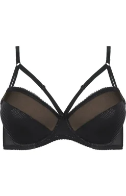 Gorteks biustonosz push-up czarny Celine B1