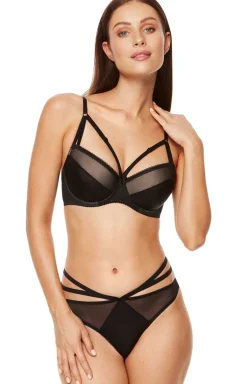 Gorteks biustonosz push-up czarny Celine B1