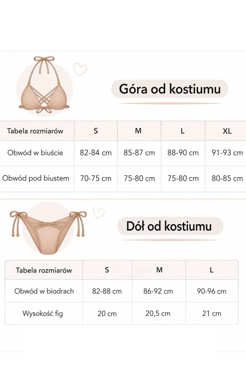 Damskie Marko Stroje Kąpielowe Dwuczęściowe|Bielizna Plus Size - Góra do kotiumu puh-up Doha M-804/2
