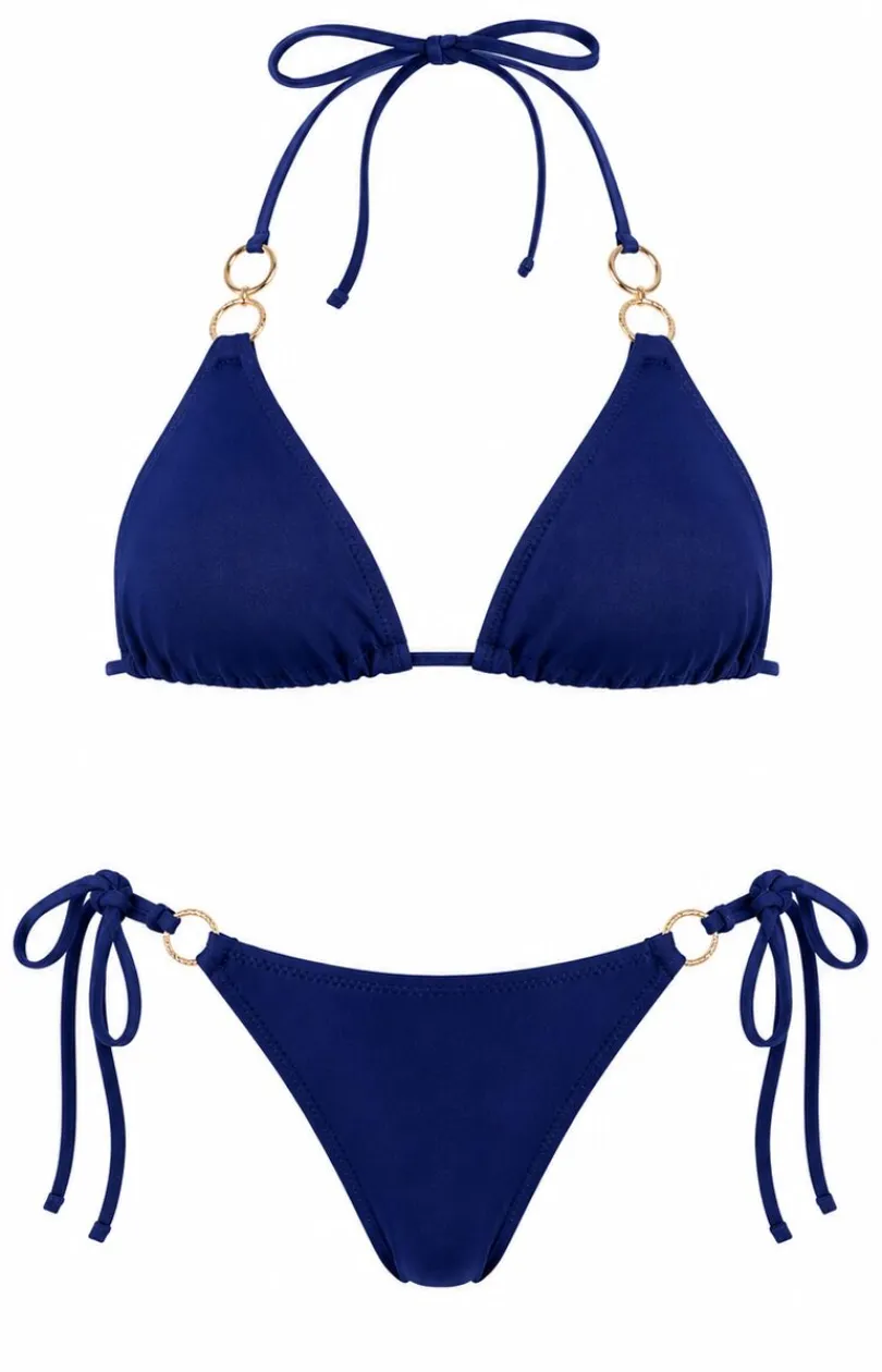 Damskie Etna Stroje Kąpielowe Dwuczęściowe|Bielizna Plus Size - dwuczęściowy strój kąpielowy bikini Amelia-39/G 011