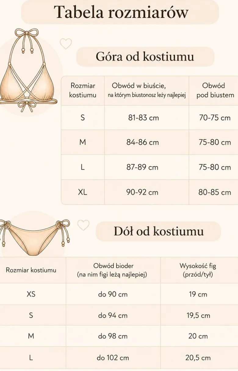 Góra od stroju kąpielowego top Santi M-842/1
