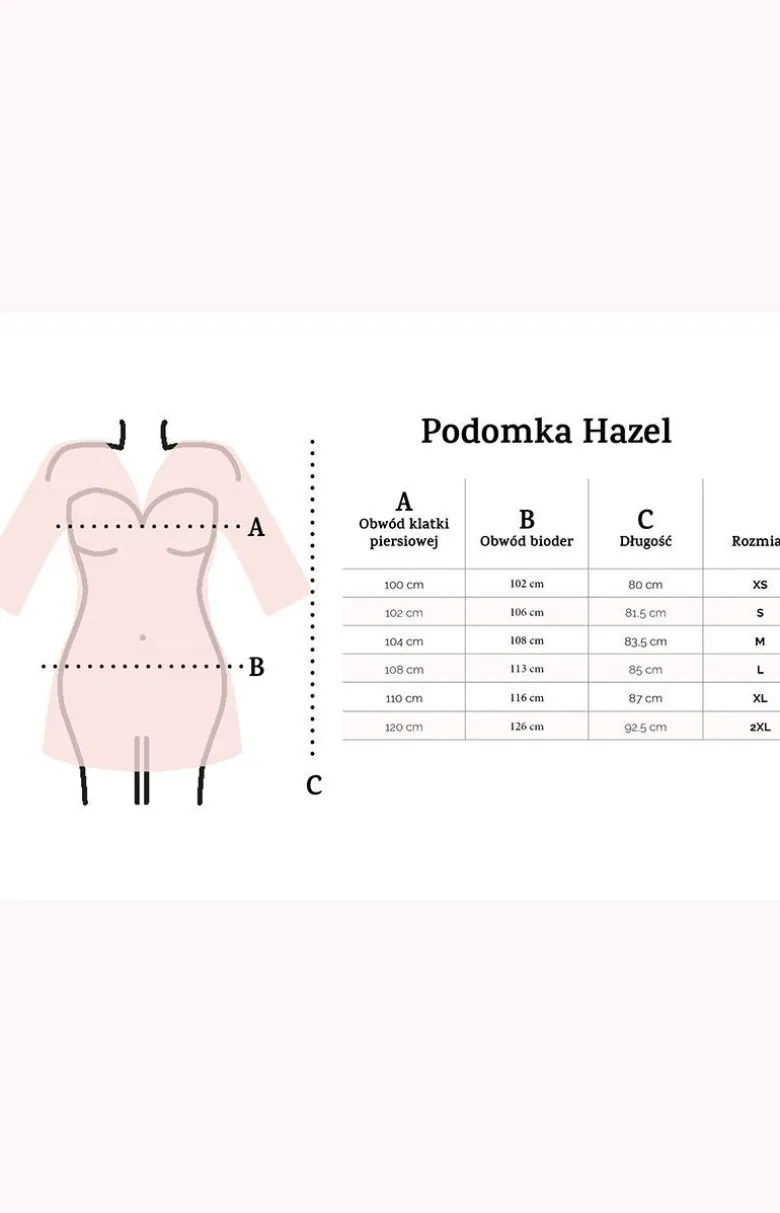 Hazel podomka/szlafrok