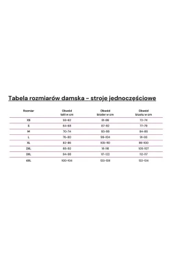 Jednoczęściowy strój kąpielowy Self S 964 V1CM4 Como 4