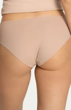 Julimex bezszwowe figi damskie beżowe Cotton Mood Maxi