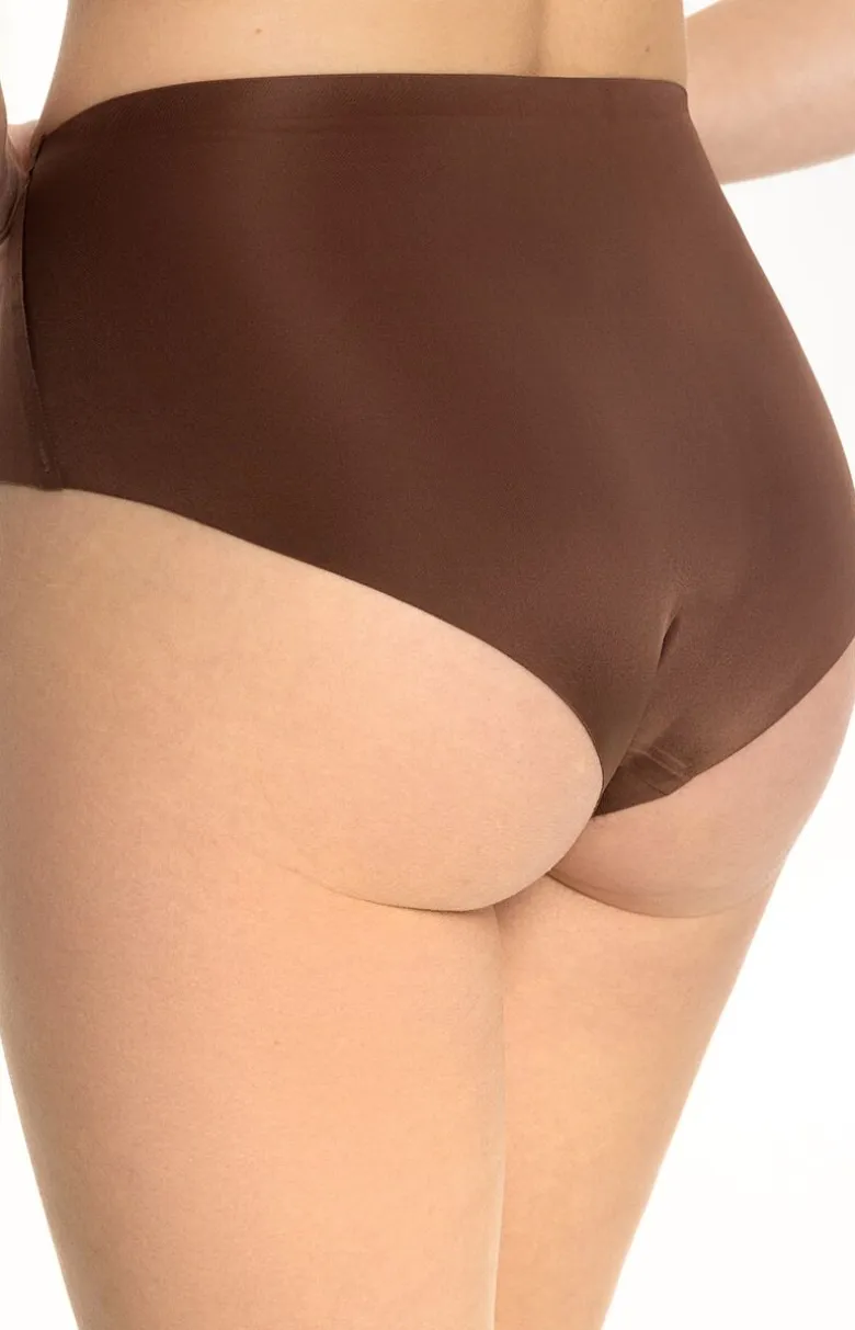 Julimex figi damskie midi Chocolate