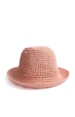 Kapelusz typu bucket jasny róż Aldora cz24139-2