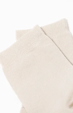 Damskie Conte Skarpetki|Długie Skarpetki - Klasyczne bawełniane skarpetki damskie beżowe 3DSOCKS