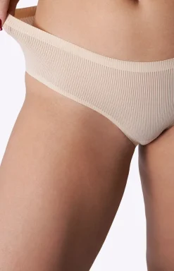 Damskie Julimex Figi, Stringi, Panty|Figi Damskie - Kayczne figi dakie beżowe Avia