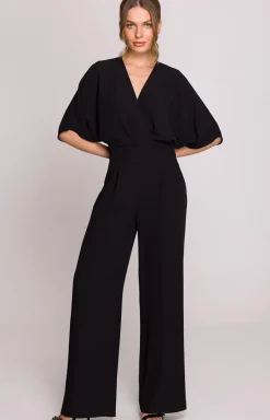 Stylove Moda - Kobinezon daski z dekote kopertowy S395