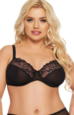 Komplet 3 częściowy czarny plus size Marella