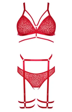 Passion Koszulki|Komplety Bielizny - Komplet damski koronkowy Porigelia Set