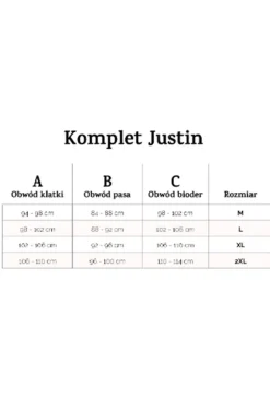 Komplet męski dresowy Justin