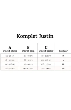 Komplet męski dresowy Justin