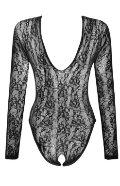 Beauty Night Bodystocking|Body - Koronkowe body z otwartym krokiem Monserrat