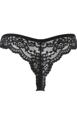 Damskie Axami Półgorsety Damskie|Stringi Damskie - Koronkowe stringi V-10515
