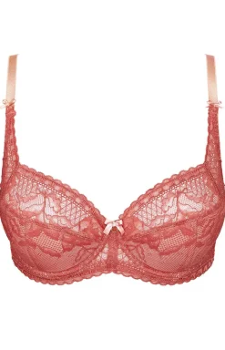 Gorteks Biustonosze Semi-Soft - Koronkowy biustonosz półusztywniany Bisou B3