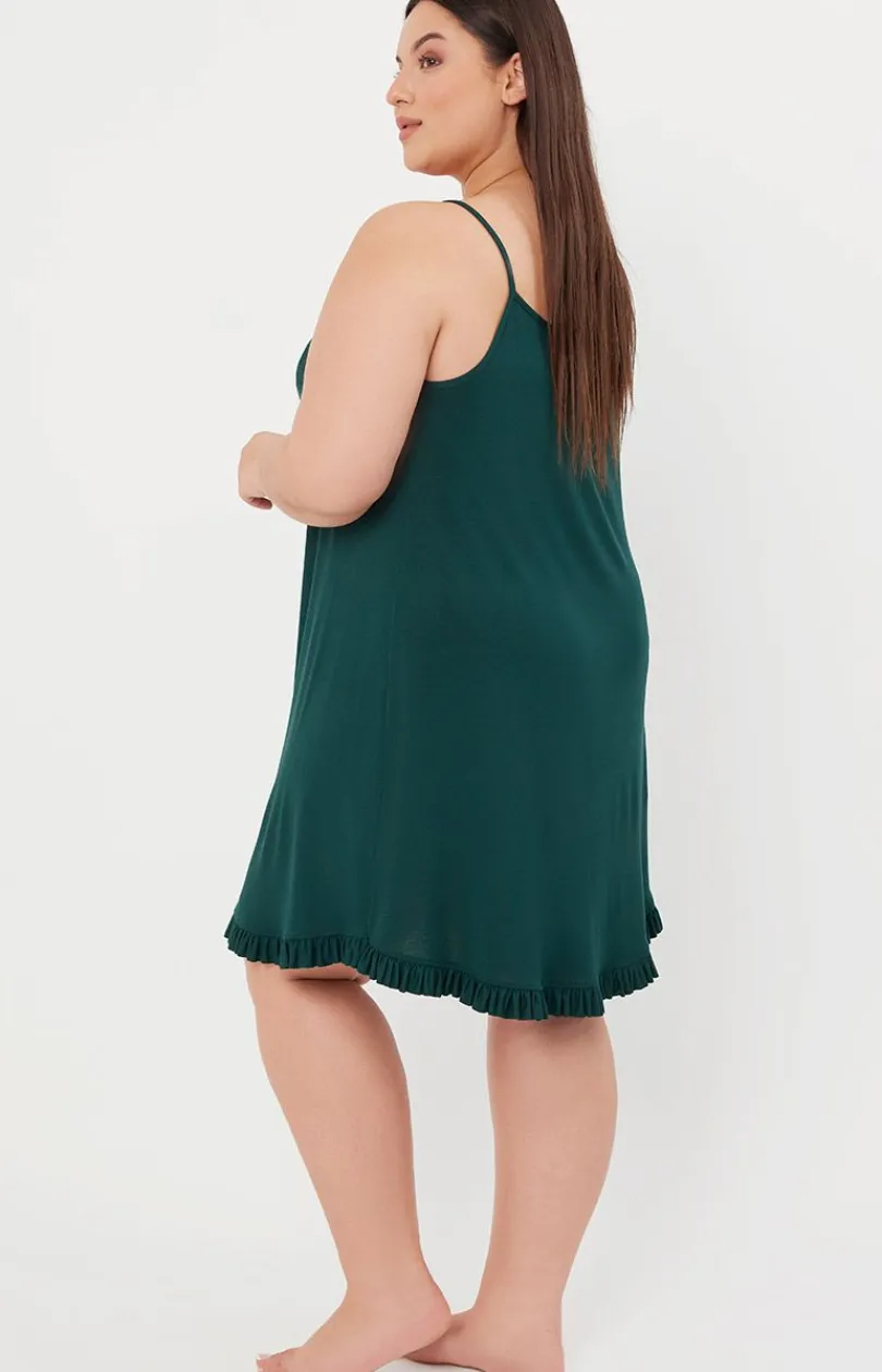 Damskie Italian Fashion Koszula Nocna Na Ramiączkach|Koszule Nocne Damskie - Kozua nocna damka wąkie ramiączko ty