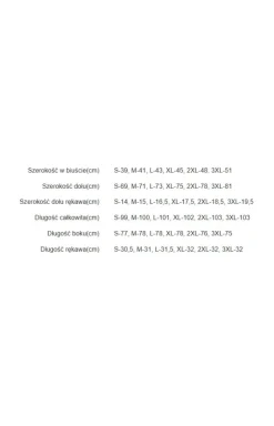 Koszulka nocna damska czerwona Flor