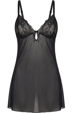 Damskie PariPari Lingerie Bielizna Plus Size|Seksowna Koszula Nocna - Kozuka nocna tiuowa z tringai Back una