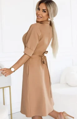 Numoco Moda - Kozulowa ukienka zizjerka z pakie 286-8 ANDY