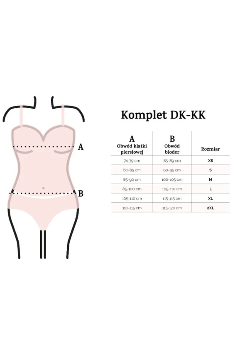 Krótka damska piżama satynowa w pomarańcze DK-KK-019