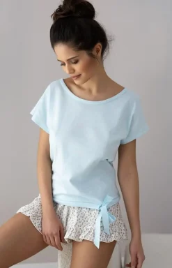 Damskie SENSIS Bielizna Plus Size|Piżamy Damskie Krótkie - Krótka piżaa daka Areta