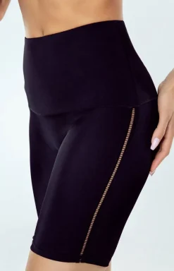 Krótkie czarne legginsy Alison