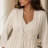 LivCo Corsetti Fashion Szlafroki I Peniuary - Krótki szlafrok damski Suri LC 90021