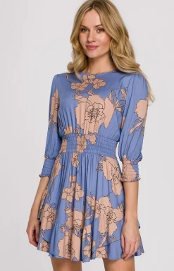 makover Moda - K097/1 ukienka mini z wyokim paem