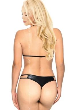 SoftLine Collection Body|Body - Kuszące body damskie z wycięciami w kolorze m Betty