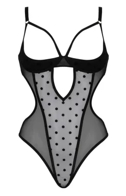 Kuszące tiulowe body Marina