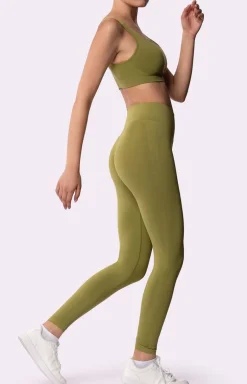Legginsy sportowe oliwkowe Flex Innergy