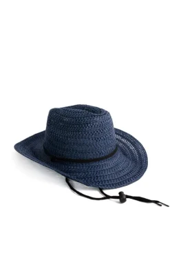 Art of Polo Kapelusze Plażowe - Letni Kapelusz unisex typu panama z ozdobną tasiemką Rivera cz24157-2
